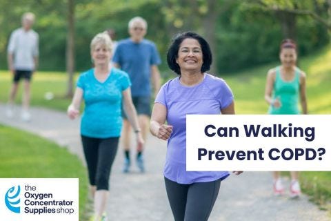 can walking prevent copd