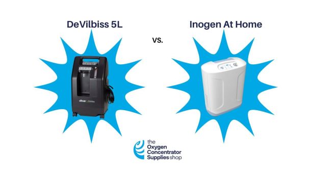 Inogen At Home  vs DeVilbiss 5L Stationary Oxygen Concentrator Comparison