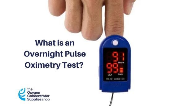 Overnight Pulse Oximetry Test For Oxygen Level Evaluation 