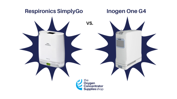 Philips Respironics SimplyGo vs Inogen One G4 Portable Oxygen Concentrator