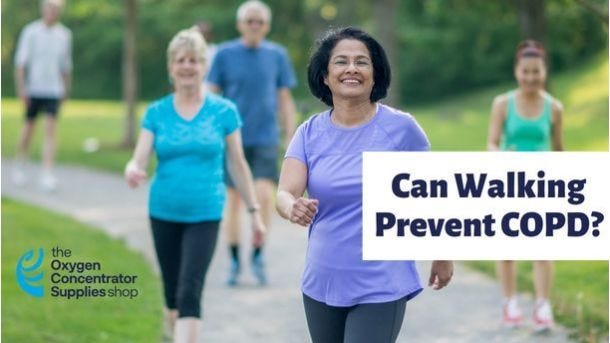 can walking prevent copd