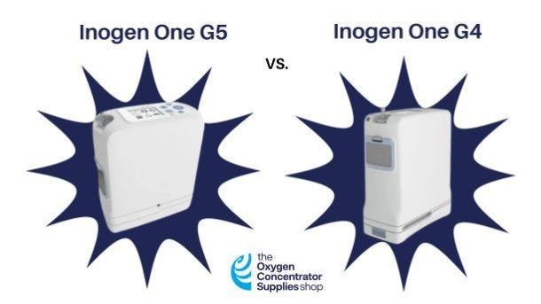 Inogen G4 Vs. G5: Which Concentrator is Right for You?