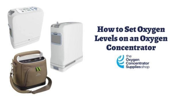 How to Set Oxygen Levels on an Oxygen Concentrator