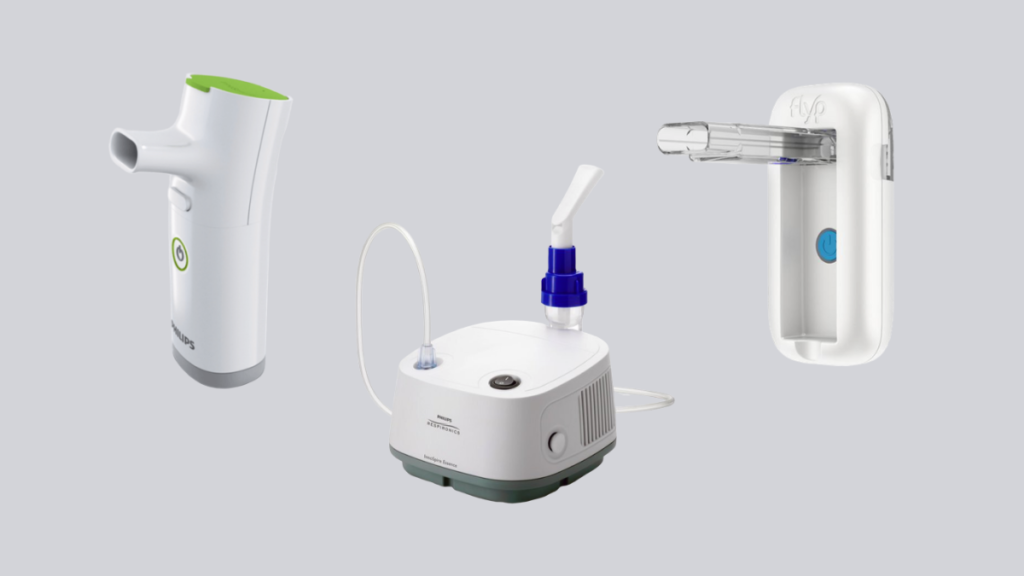 different types of nebulizers