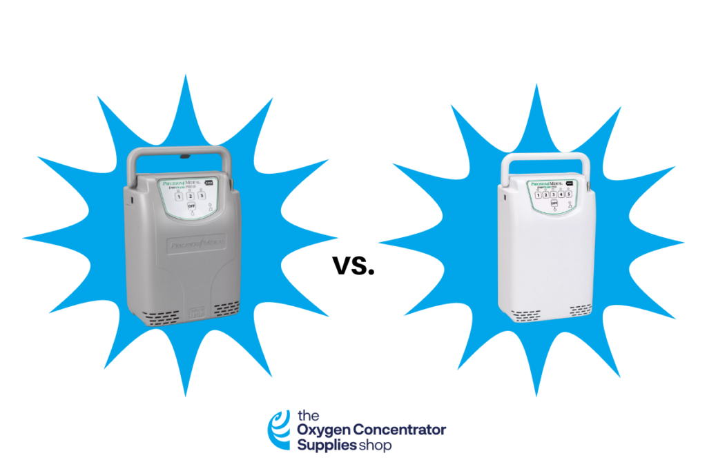 Precision Medical Easypulse Vs Easypulse3 Concentrator