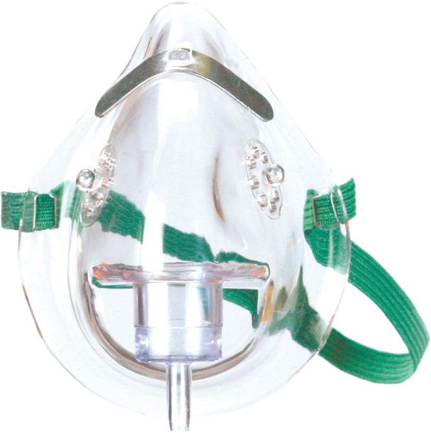 Drive Medical Adult Oxygen Mask with 7' Tubing  
