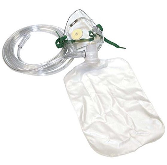 Salter Labs Non-Rebreather Oxygen Mask with Safety Vent (Pediatric)
