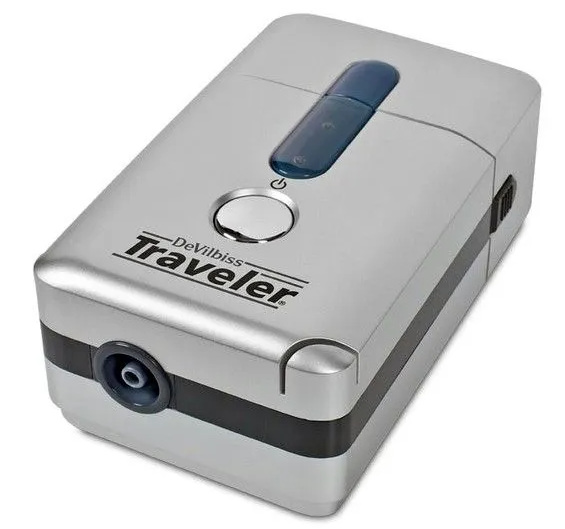 DeVilbiss Traveller Portable Compressor Nebulizer System