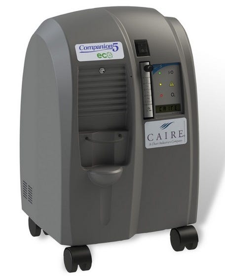 Caire Companion 5 Stationary Oxygen Concentrator