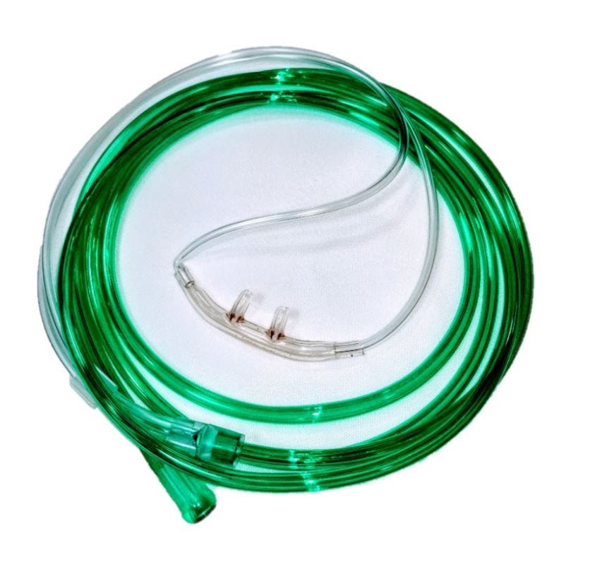 Salter-Style®High Flow 16SOFT-HF Adult Nasal SOFT Cannula with 7' Tubing