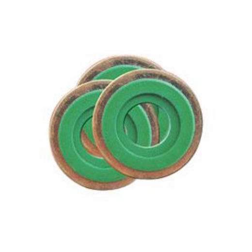Green Brass & Viton sure Seal Washer
