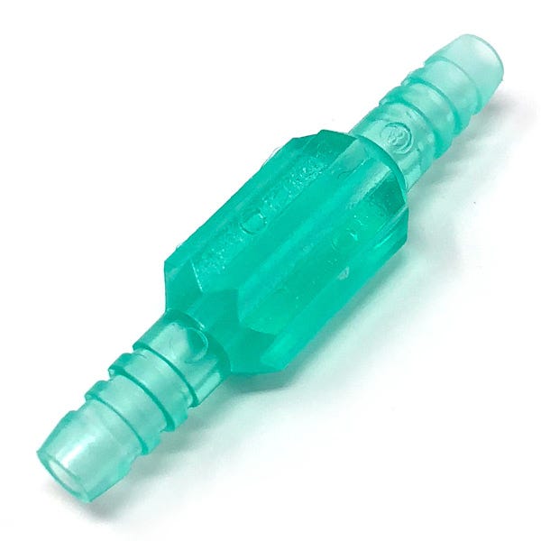 Salter GREEN Oxygen Supply Tubing Connector Male to Male