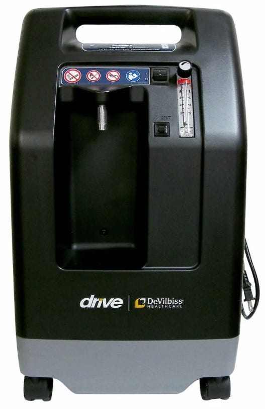 Drive DeVilbiss 10 Liter Oxygen Concentrator