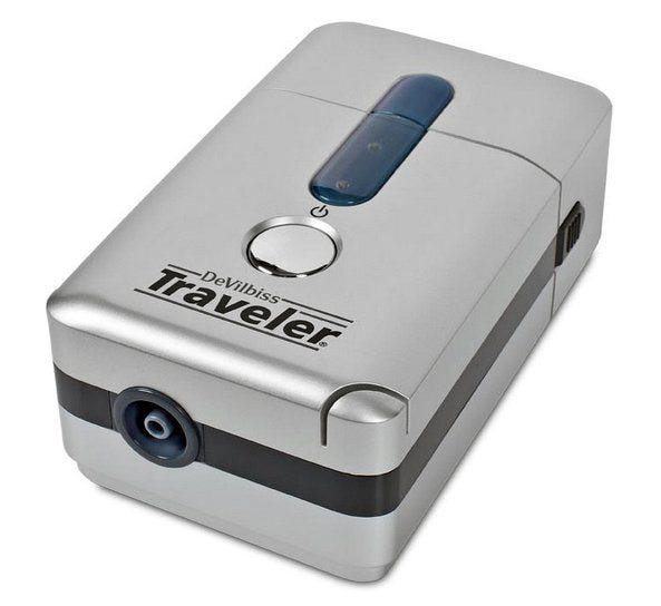 DeVilbiss Traveler Portable Compressor Nebulizer System