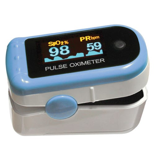 Sunset Health Advanced Finger Pulse Oximeter
