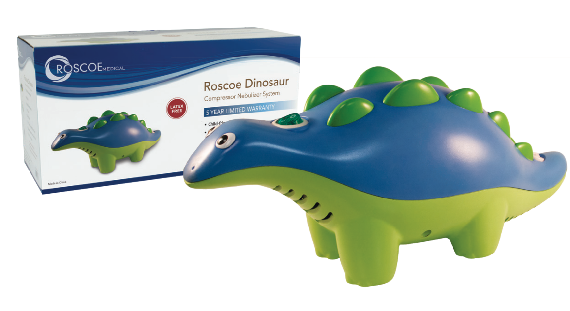 Roscoe Dinosaur Pediatric Nebulizer System