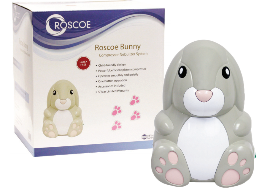 Roscoe Bunny Pediatric Nebulizer System