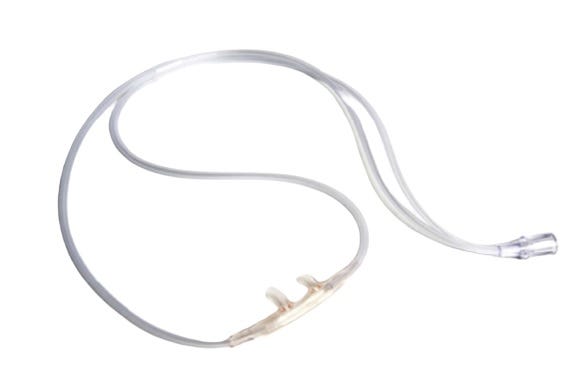 Nasal Cannula (Pediatric) Salter Style with 7' supply tube