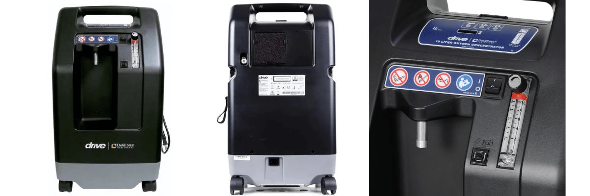 Drive DeVilbiss 10 Liter Oxygen Concentrator