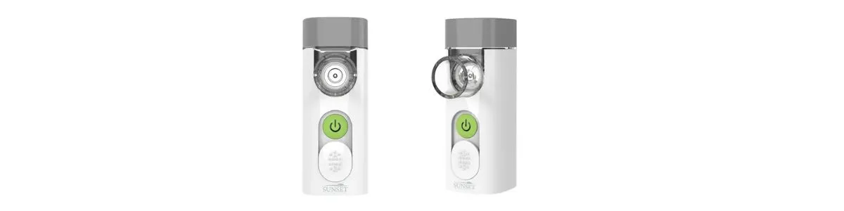 Sunset Portable Mesh Nebulizer with Rechargeable Battery