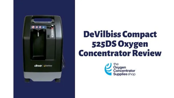 DeVilbiss Compact 525DS Oxygen Concentrator - Features and Benefits