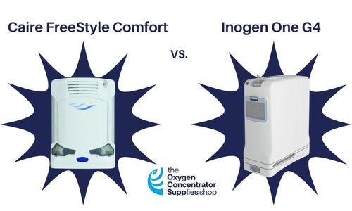 Caire Freestyle Comfort vs. Inogen One G4