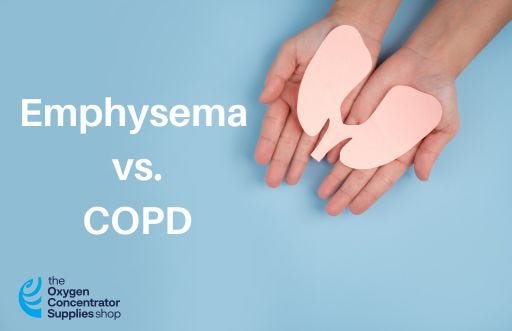 emphysema vs copd
