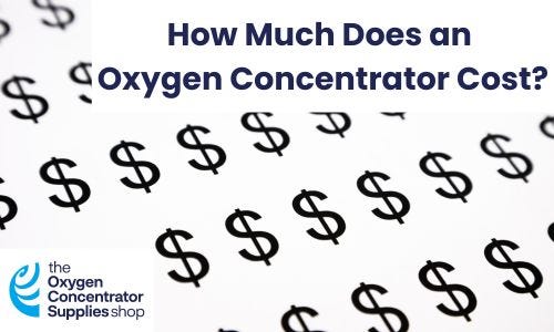 how much does an oxygen concentrator cost