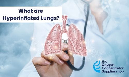 what are hyperinflated lungs?
