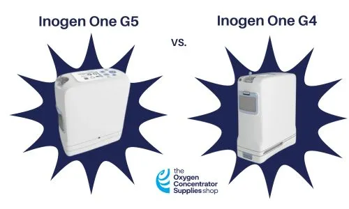 Inogen One G5 POC vs. Inogen One G4 POC